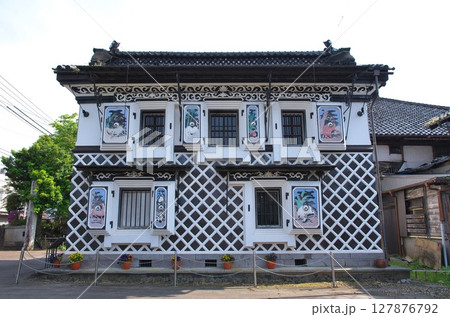 新潟県長岡市:摂田屋 旧機那サフラン酒製造本舗「鏝絵蔵」 新潟県長岡市:摂田屋 旧機那サフラン酒製造本舗「鏝絵蔵」 127876792