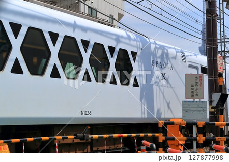 特急スペーシアの新型車両 特急スペーシアの新型車両 127877998