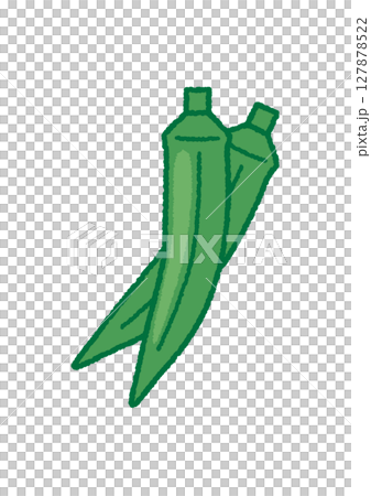オクラのイラスト 127878522