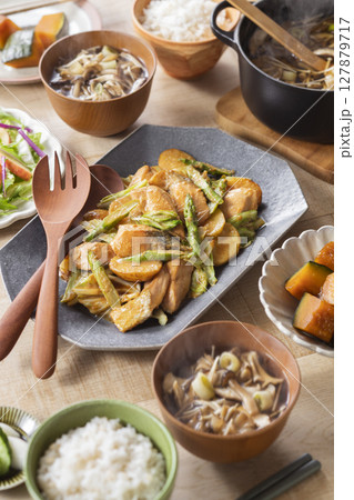 鮭のちゃんちゃん焼き 127879717