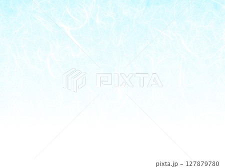 毛足のある和紙水色 毛足のある和紙水色 127879780