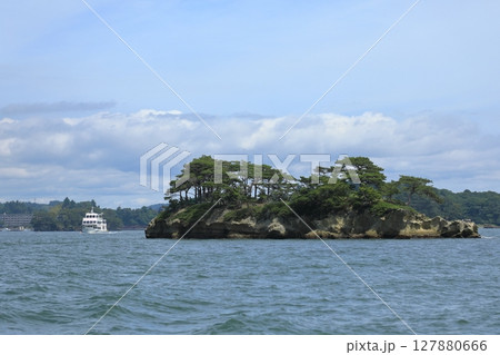 松島の島めぐり風景 松島の島めぐり風景 127880666