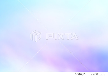 青、紫色系　流れるようなラインの抽象的背景 127881305