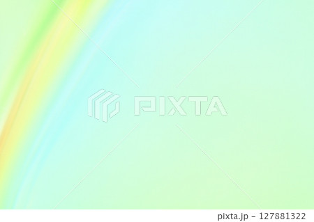 緑、青色系　ゆるやかなラインの抽象的背景 127881322