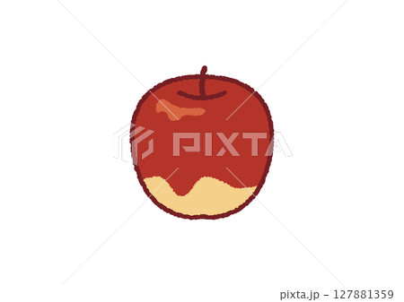 りんごのイラスト 127881359
