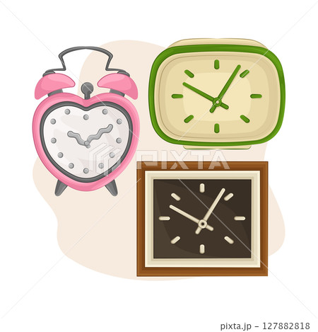 Illustration of clock Illustration of clock 127882818