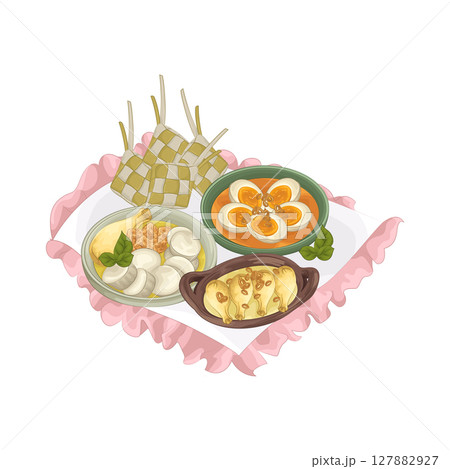 Illustration of opor 127882927