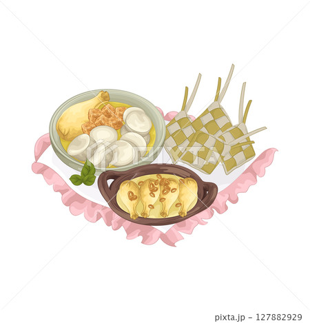 Illustration of opor 127882929