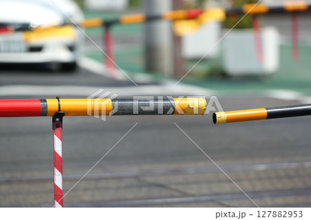踏切遮断機 踏切遮断機 127882953