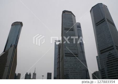 上海国際金融中心の風景、中国 上海国際金融中心の風景、中国 127883354