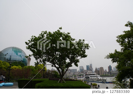 陸家嘴から見る外灘の風景 上海、中国 陸家嘴から見る外灘の風景 上海、中国 127883380