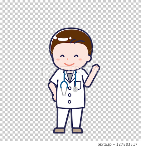 Short sleeve doctor/diagonal/male 04 127883517