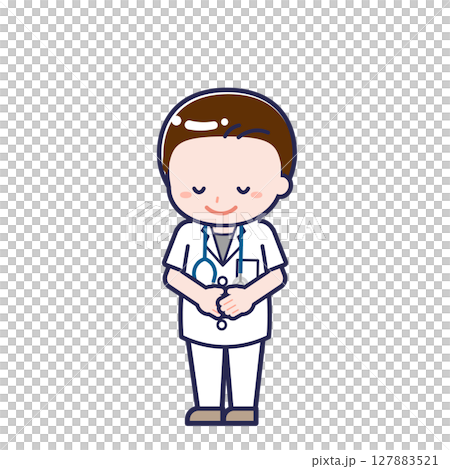 半袖医師／ななめ／男性 08 127883521