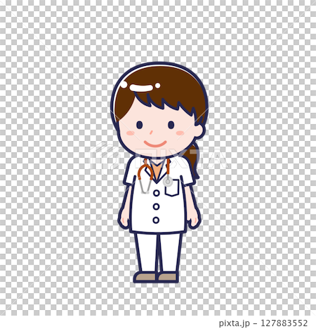 半袖医師／ななめ／女性 09 127883552