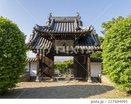 境内から見る大広寺の山門 127884095