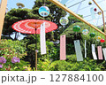【夏の風物詩】夏の日の寺社と風鈴① 127884100