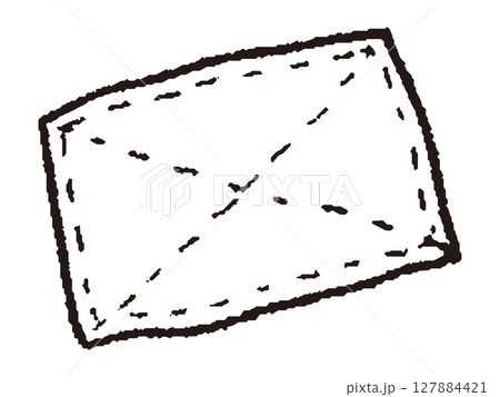 ペンで描いた風ぞうきん 127884421