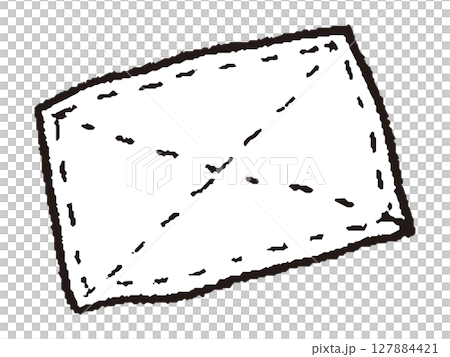 ペンで描いた風ぞうきん 127884421