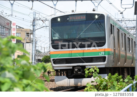 東海道線　鎌倉（客貨）踏切 127885358