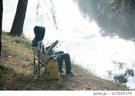 Future remote work combines technology nature smart phone enable e-learning productivity while traveling blending comfort modern devices serenity computer equipment business connection natural world Future remote work combines technology nature smart phone enable e-learning productivity while traveling blending comfort modern devices serenity computer equipment business connection natural world 127885379