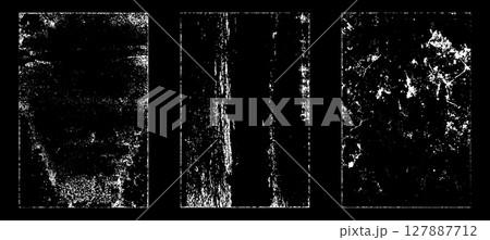 Black and white grunge. Distress overlay texture. Abstract surface dust and rough dirty wall background concept. Distress illustration simply place over object to create grunge effect. Vector EPS10. Black and white grunge. Distress overlay texture. Abstract surface dust and rough dirty wall background concept. Distress illustration simply place over object to create grunge effect. Vector EPS10. 127887712