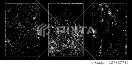 Black and white grunge. Distress overlay texture. Abstract surface dust and rough dirty wall background concept. Distress illustration simply place over object to create grunge effect. Vector EPS10. 127887713