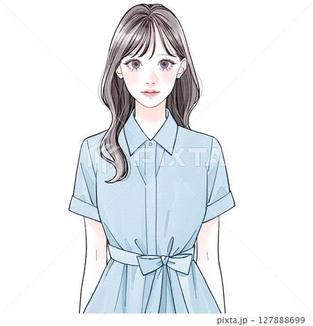 20代女性(清楚系)_通常 127888699