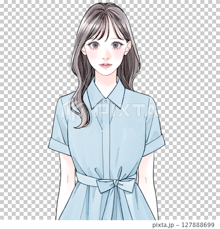 20代女性(清楚系)_通常 127888699