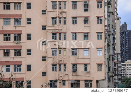 June 29 2025 Urban Residential Building with Windows Highlighting City Living June 29 2025 Urban Residential Building with Windows Highlighting City Living 127890677