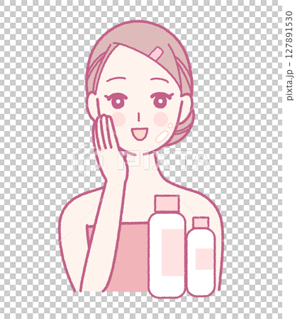 女性皮膚護理 127891530