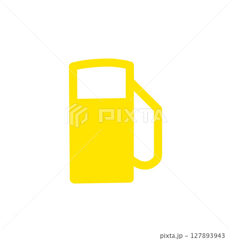 Gas Station Icon – Fuel Pump Symbol Silhouette Vec Gas Station Icon – Fuel Pump Symbol Silhouette Vec 127893943