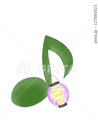 提灯の付いた音符 提灯の付いた音符 127895023
