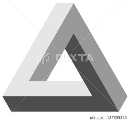 ペンローズの三角形 ペンローズの三角形 127895286