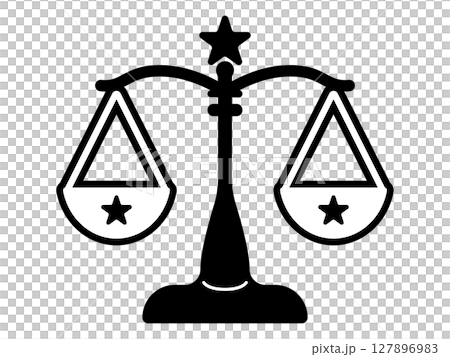 天秤座插圖圖示單調 127896983