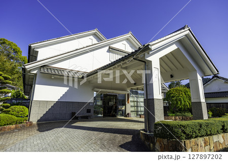 西予　卯之町の街並み　宇和先哲記念館　愛媛県西予市 127897202