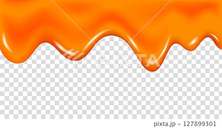 Realistic orange, pumpkin, carrot or grapefruit marmalade and jam. Realistic orange, pumpkin, carrot or grapefruit marmalade and jam. 127899301