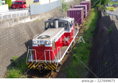 鹿島臨港線の貨物列車 鹿島臨港線の貨物列車 127899673