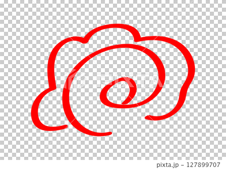 Simple flower circle icon 127899707