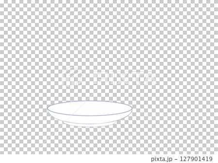 ソーサー（白） 127901419