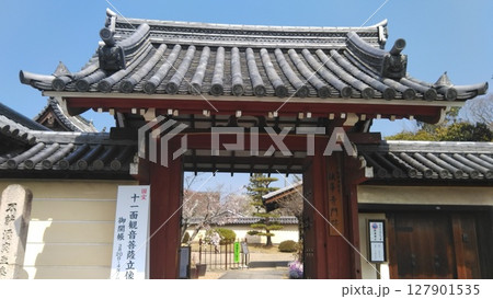 光明皇后創建、天平の総国分尼寺、法華寺門跡、奈良の法華寺、正式には法華滅罪之寺ほっけめつざいのてら 127901535