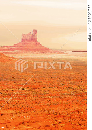 Winter Monument Valley Arizona USA Navajo Nation 127901775
