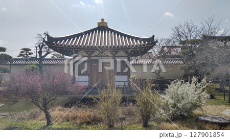 光明皇后創建、天平の総国分尼寺、法華寺門跡、奈良の法華寺、正式には法華滅罪之寺ほっけめつざいのてら 127901854
