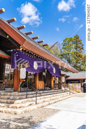 西国街道の神社群(西宮)を鎮守する廣田神社 拝殿 三韓征伐後に神功皇后が創建 西宮市大社町 西国街道の神社群(西宮)を鎮守する廣田神社 拝殿 三韓征伐後に神功皇后が創建 西宮市大社町 127904087