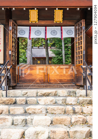 西国街道の神社群（西宮）を鎮守する廣田神社　第一脇殿、第二脇殿　西宮市大社町　 127904094