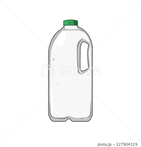 packaging milk bottle plastic cartoon vector illustration packaging milk bottle plastic cartoon vector illustration 127904329