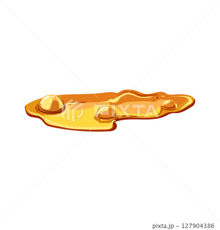 caldera lava puddle cartoon vector illustration 127904386