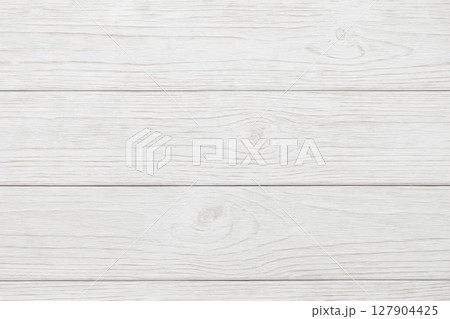 White wood texture background with prominent natural grain and knots, clean wooden plank surface perfect for interior design or flooring White wood texture background with prominent natural grain and knots, clean wooden plank surface perfect for interior design or flooring 127904425
