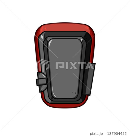 foam knee pads cartoon vector illustration 127904435