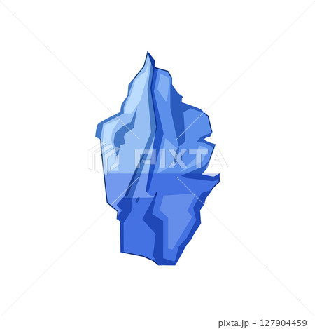 glacier iceberg cartoon vector illustration glacier iceberg cartoon vector illustration 127904459