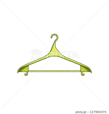 versatile hanger plastic cartoon vector illustration 127904474
